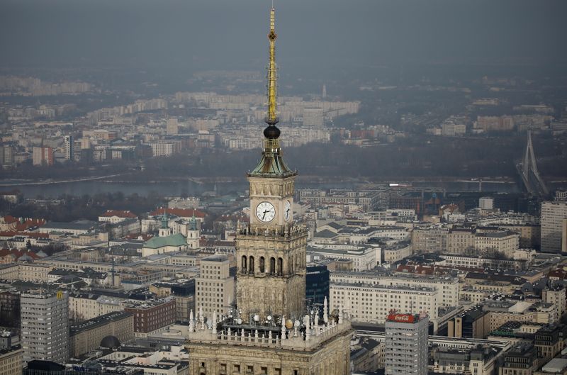 &copy; Reuters. Vista de Varsóvia, na Polônia