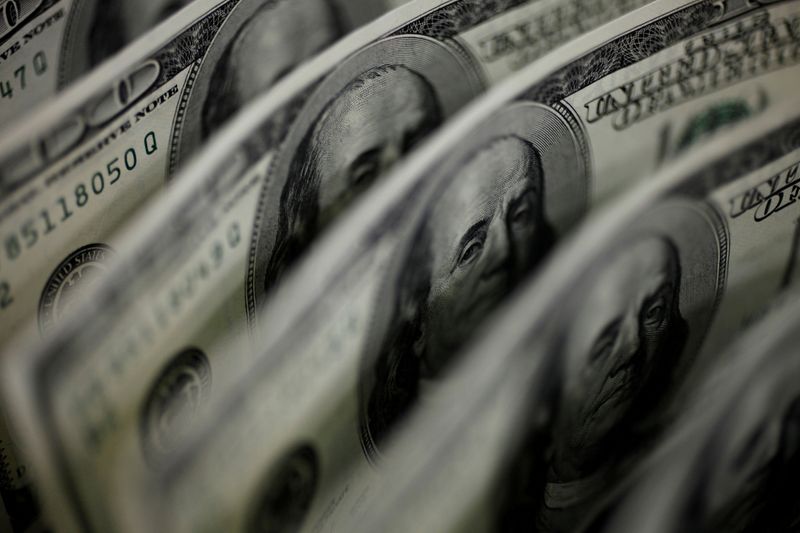 Dollar gains, riskier currencies lose out as U.S. yields rise again