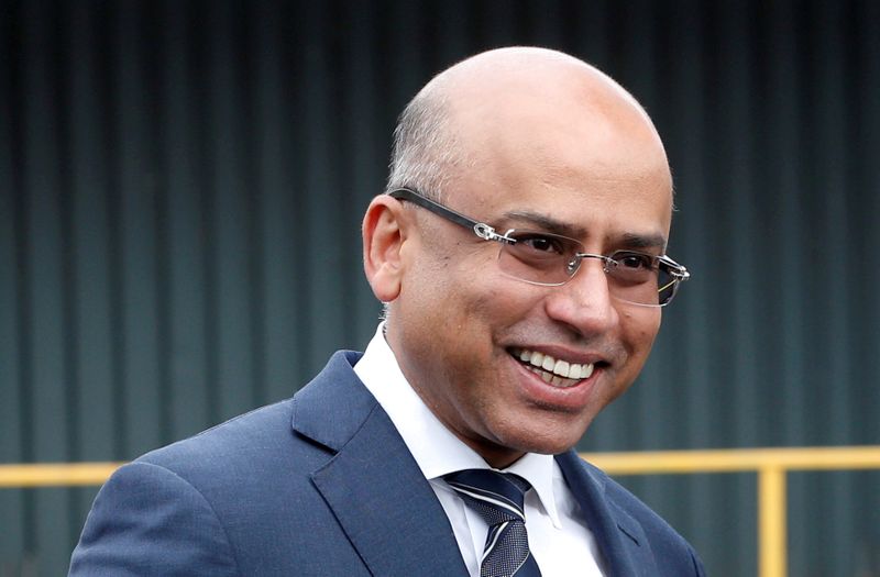 © Reuters. FILE PHOTO: Liberty Steel's Sanjeev Gupta pictured in Scotland