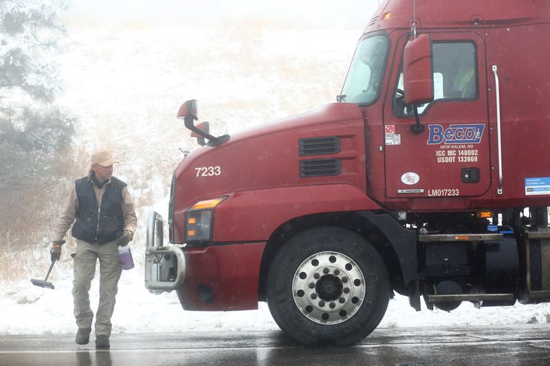 &copy; Reuters. Severe winter storm hits Denver