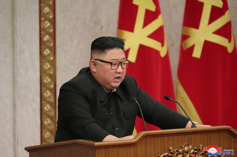 &copy; Reuters. Plenary meeting of the Workers&apos; Party central committee in Pyongyang