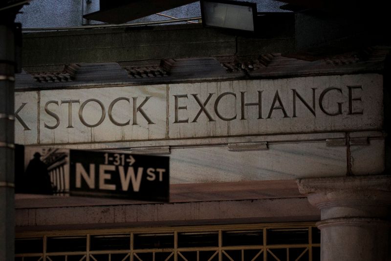 &copy; Reuters. A sign is seen outside the 11 Wall St. entrance of the NYSE in New York