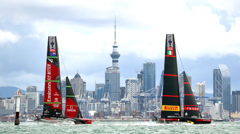 &copy; Reuters. Sailing - 36th America&apos;s Cup