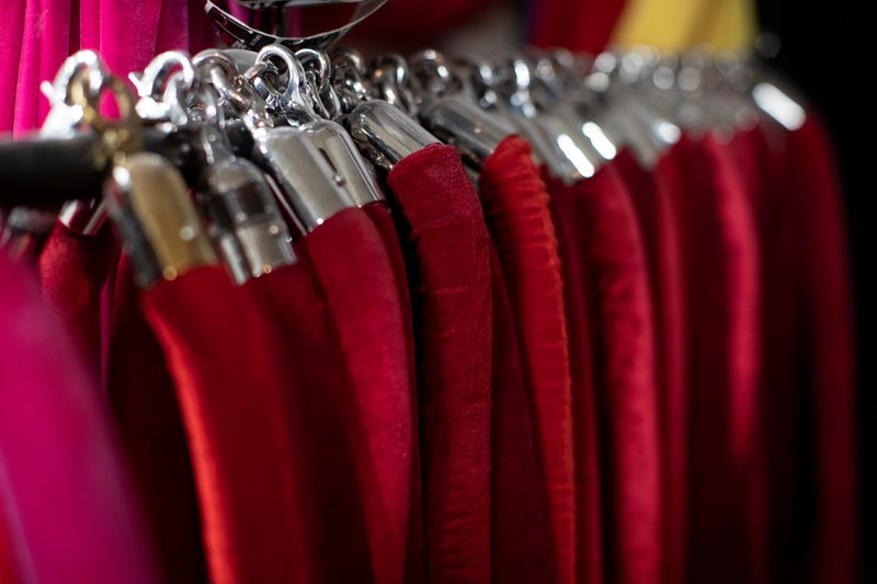 &copy; Reuters. Red ropes are pictured at Red Carpet Systems during the outbreak of the coronavirus disease (COVID-19), in Los Angeles