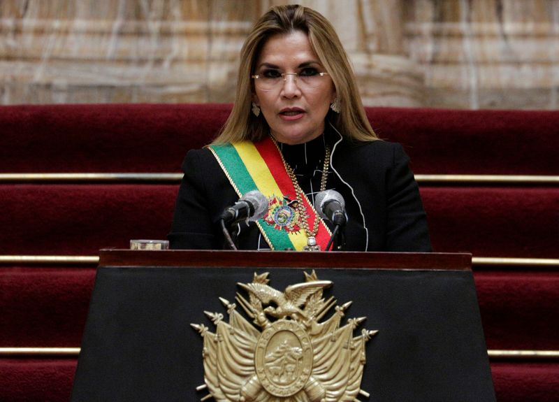 &copy; Reuters. رئيس البرازيل: إلقاء القبض على رئيسة بوليفيا السابقة غير منطقي