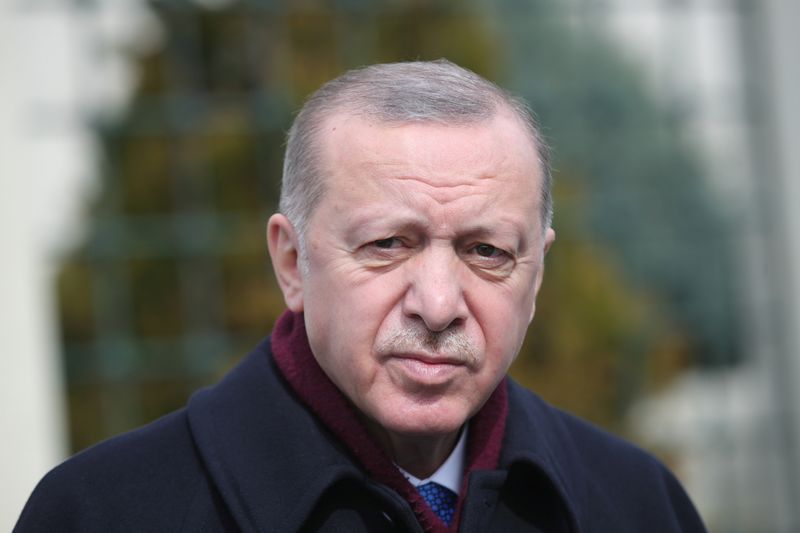 &copy; Reuters. أردوغان: السعودية ترغب في شراء طائرات بدون طيار مسلحة من تركيا