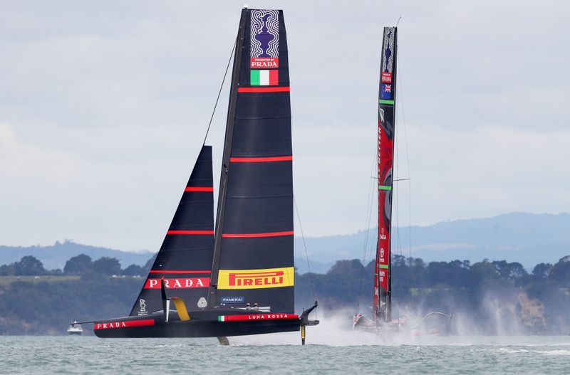 &copy; Reuters. Sailing - 36th America&apos;s Cup