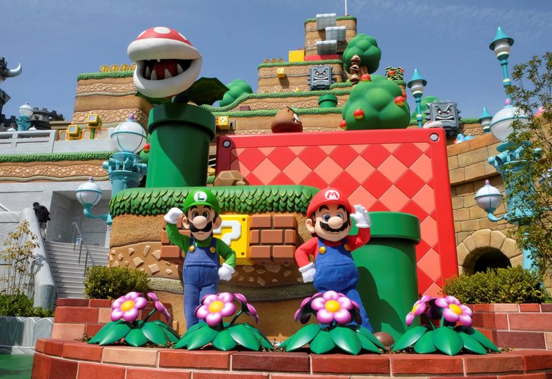 'Super Mario' leaps into real world in Universal Studios park launch