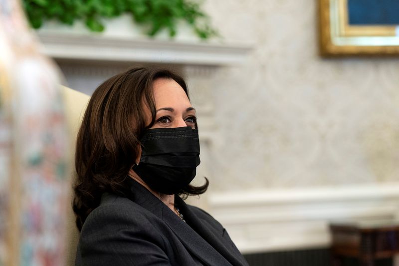 &copy; Reuters. Vice-presidente dos EUA, Kamala Harris