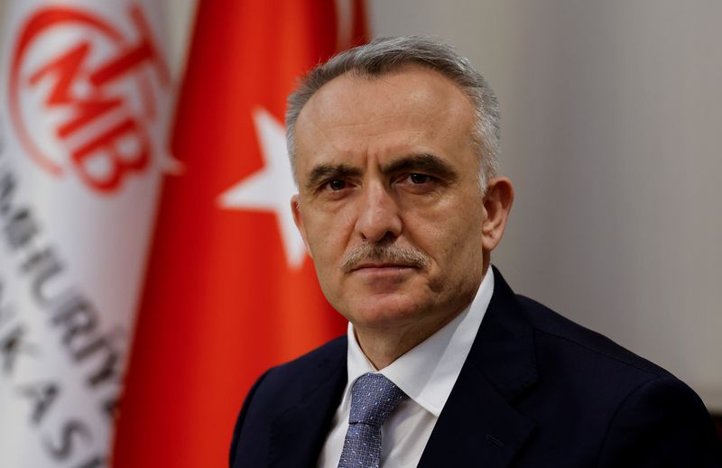 &copy; Reuters. Presidente do BC da Turquia, Naci Agbal