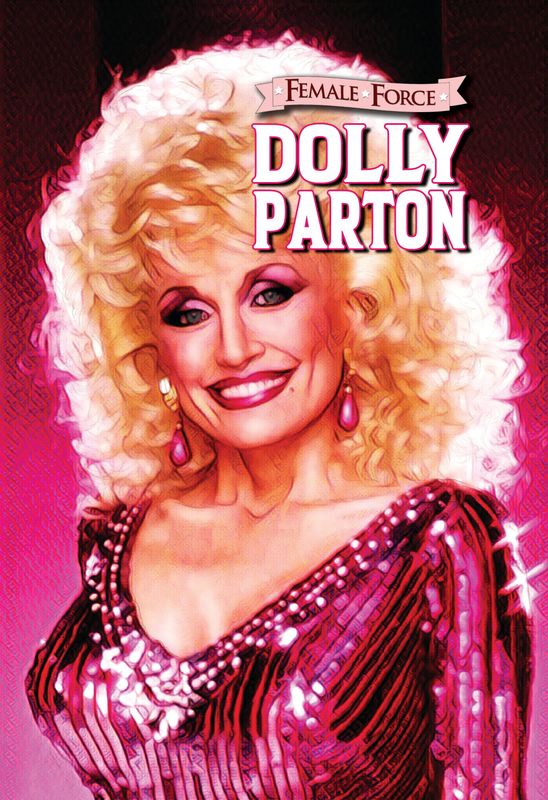 &copy; Reuters. An image shows a cover page of a TidalWave Comics&apos; comic book based on life of singer Dolly Parton, with planned release date March 31, 2021