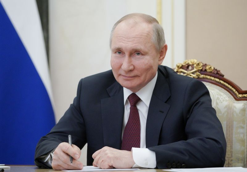 &copy; Reuters. Il presidente russo Vladimir Putin a Mosca