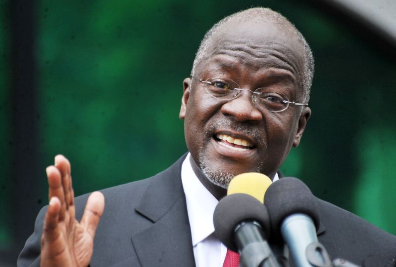 &copy; Reuters. Presidente da Tanzânia, John Magufuli