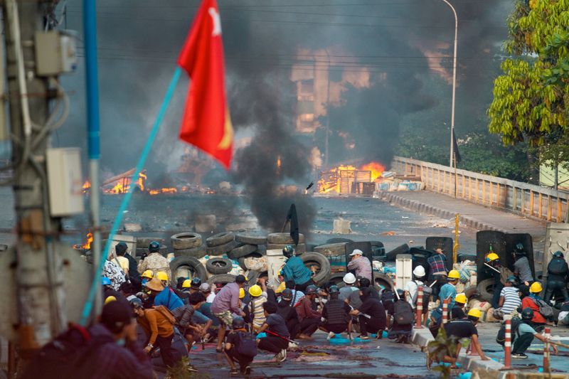 Myanmar junta faces calls to halt bloodshed but more die in anti-coup protests