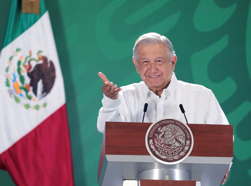 &copy; Reuters. Presidente do México, Andrés Manuel López Obrador