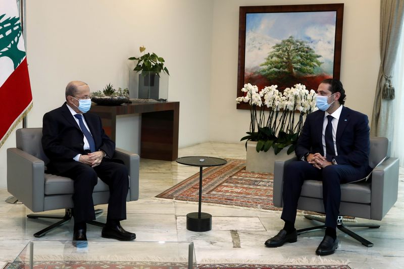 &copy; Reuters. متحدث: الرئيس اللبناني عون &quot;فوجئ&quot; بتصريحات الحريري