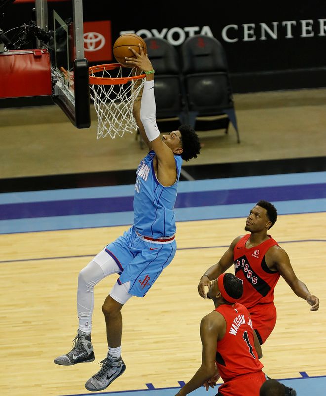 © Reuters. NBA: Toronto Raptors at Houston Rockets