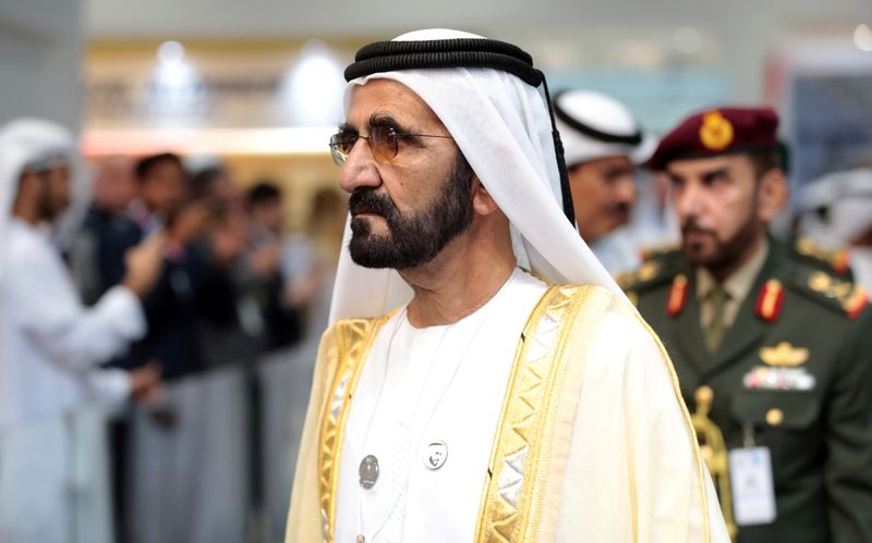 &copy; Reuters. حاكم دبي يعلن إعادة هيكلة حكومة الإمارة