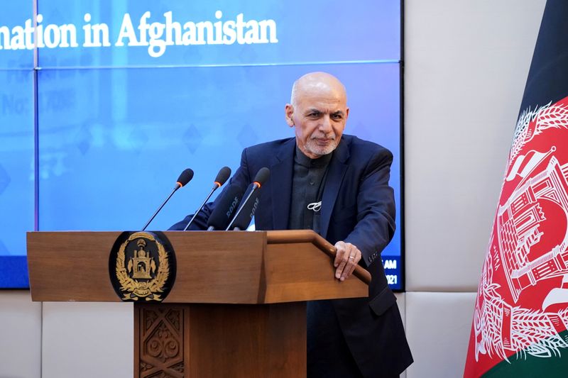 &copy; Reuters. حصري-لرفضه خطة السلام الأمريكية.. الرئيس الأفغاني سيقترح إجراء انتخابات خلال ستة أشهر