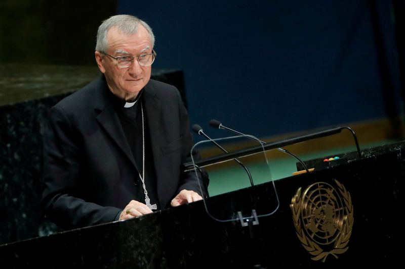 &copy; Reuters. Cardeal Pietro Parolin, secretário de Estado do Vaticano