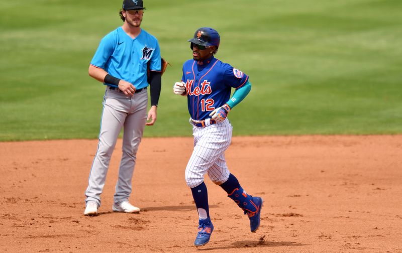 © Reuters. MLB: Miami Marlins at New York Mets