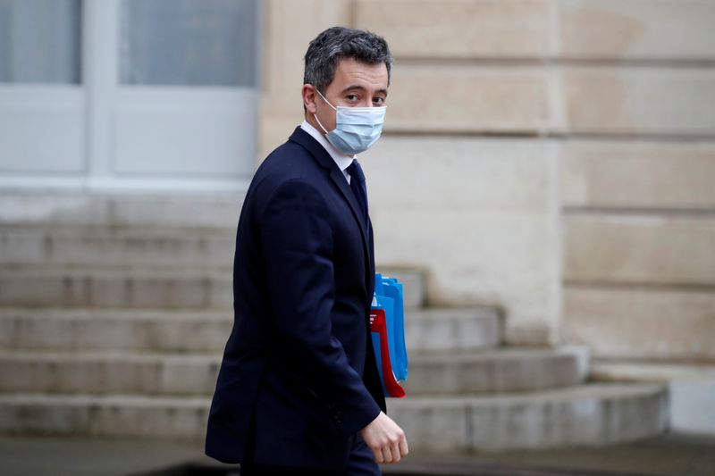 &copy; Reuters. CORONAVIRUS: ENCORE PLUSIEURS SEMAINES DIFFICILES À VENIR, DIT DARMANIN