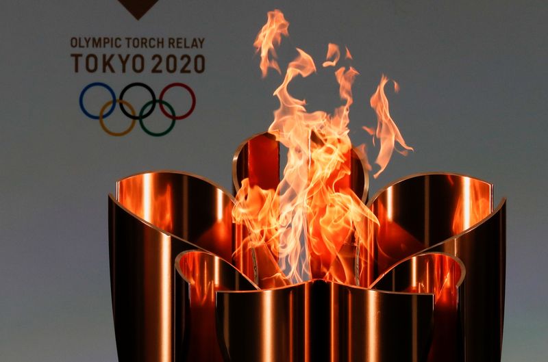 &copy; Reuters. Tokyo 2020 Olympic torch relay