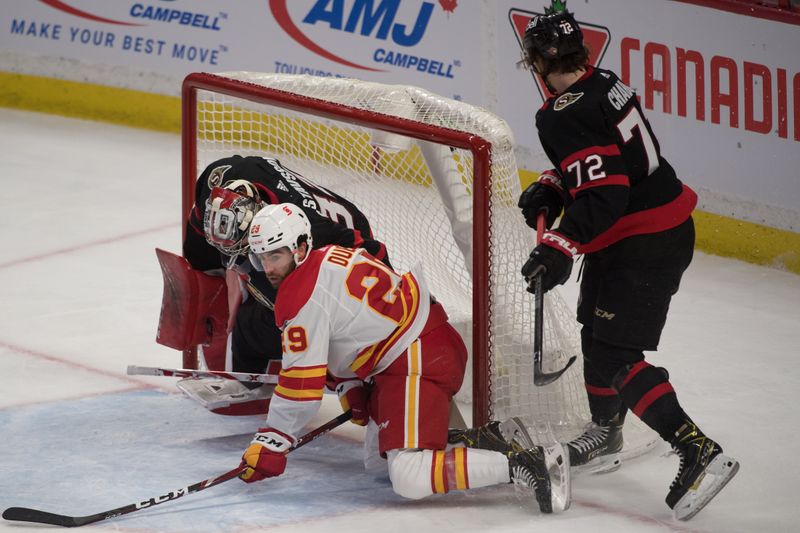 &copy; Reuters. NHL: Calgary Flames at Ottawa Senators