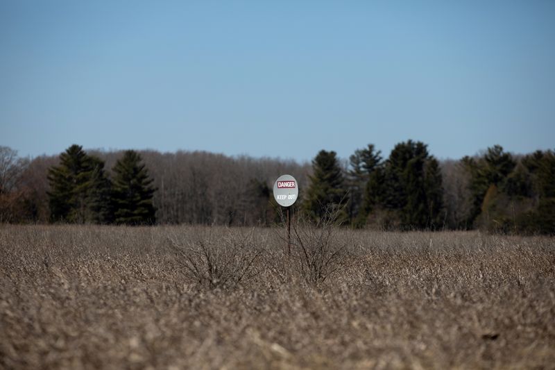 &copy; Reuters. FILE PHOTO: Land used for oil leases