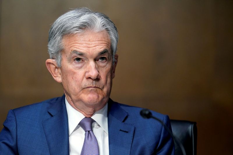 &copy; Reuters. Il Presidente della Federal Reserve Jerome Powell