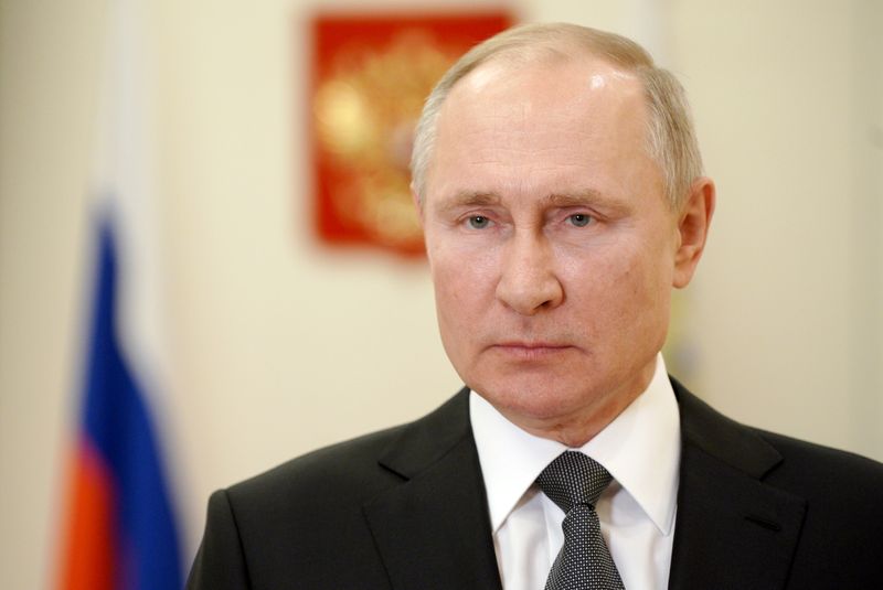 &copy; Reuters. Foto de archivo. El presidente ruso, Vladímir Putin, en Moscú