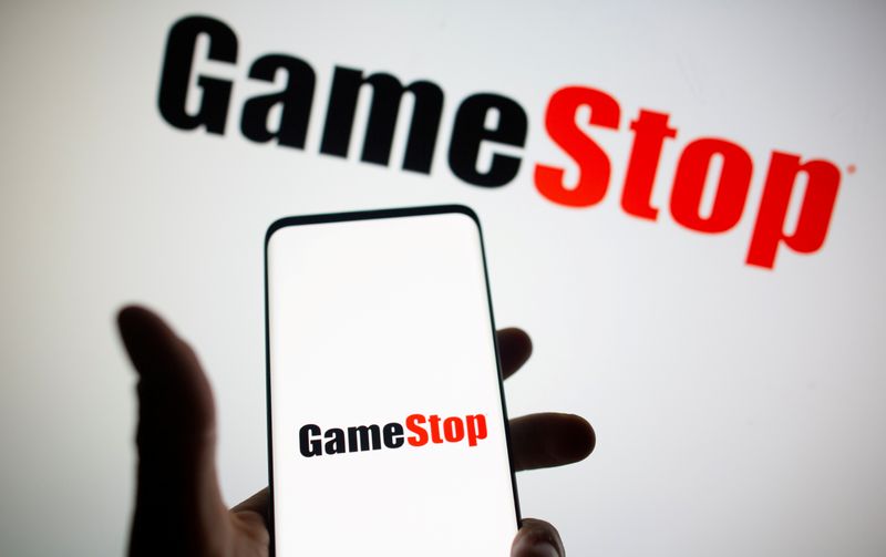 &copy; Reuters. Foto de archivo del logo de GameStop