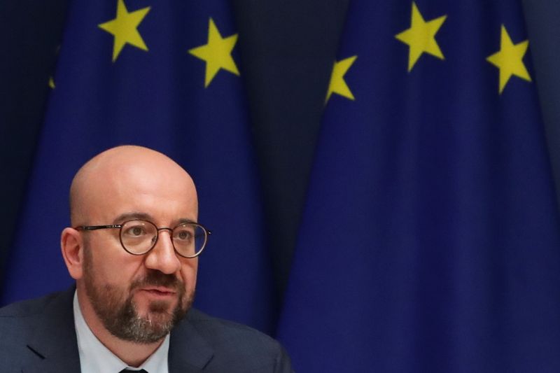 &copy; Reuters. الاتحاد الأوروبي بعد لقاء بايدن: الديمقراطية وحكم القانون يتعرضان لهجوم