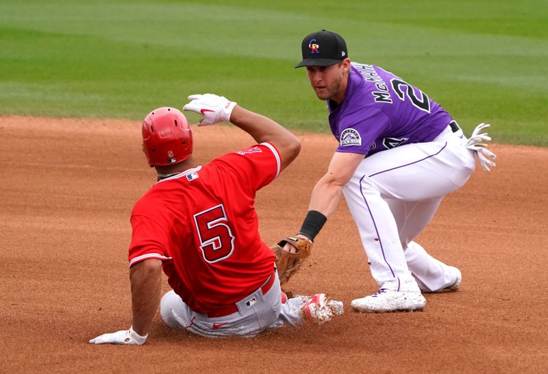 © Reuters. MLB: Los Angeles Angels at Colorado Rockies