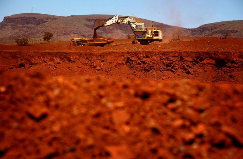 &copy; Reuters. Unidade de produção de minério de ferro na Austrália