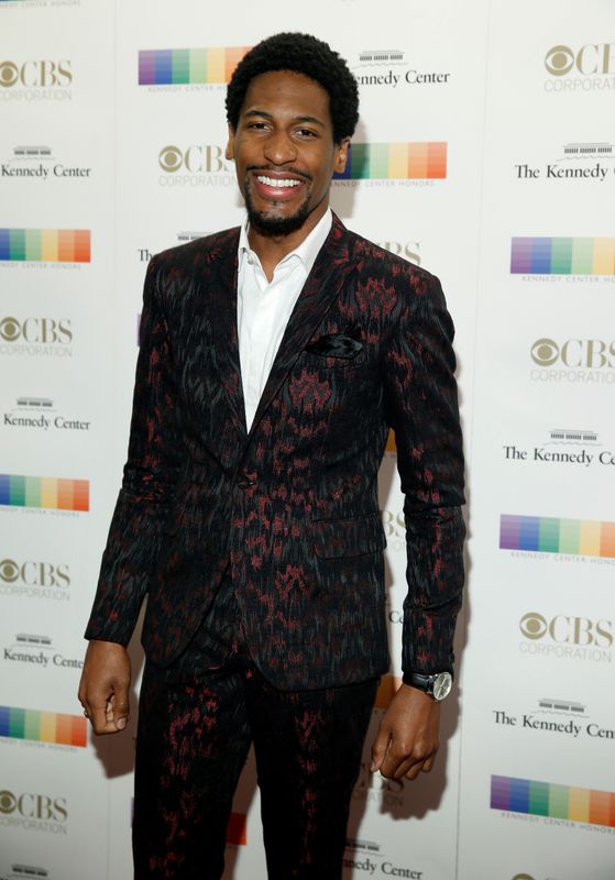 &copy; Reuters. FILE PHOTO: Musician Jon Batiste arrives for the Kennedy Center Honors in Washington