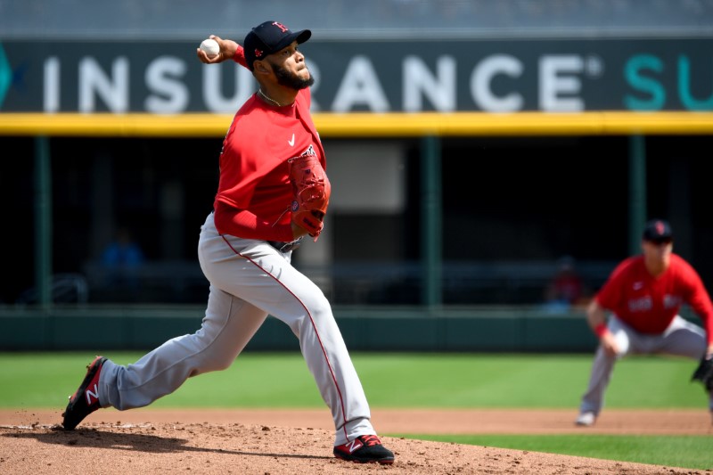 &copy; Reuters. MLB: Spring Training-Boston Red Sox at Atlanta Braves