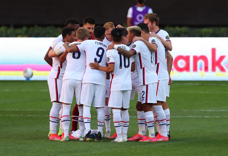 &copy; Reuters. FILE PHOTO: Concacaf Olympic Qualifiers - Dominican Republic v United States