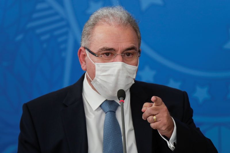 &copy; Reuters. Ministro da Saúde, Marcelo Queiroga