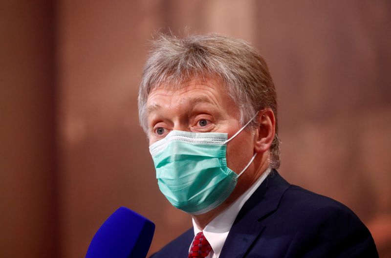 &copy; Reuters. Dimitri Peskov, portavoce del Cremlino