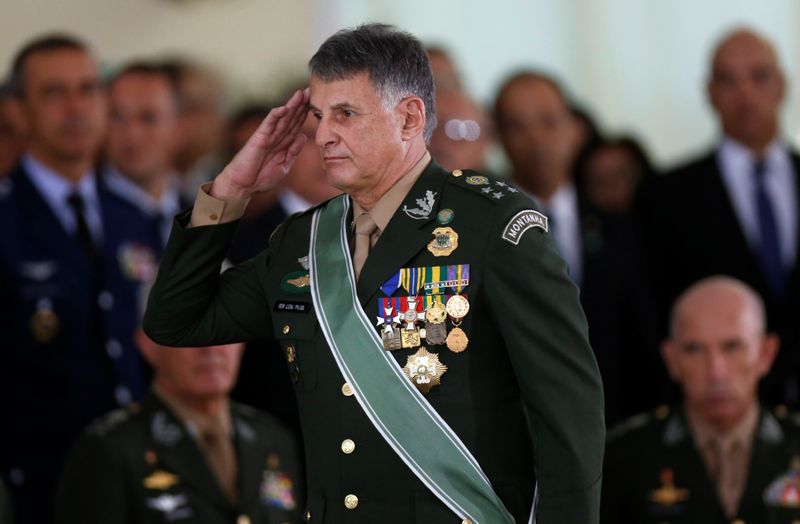 &copy; Reuters. General Edson Pujol