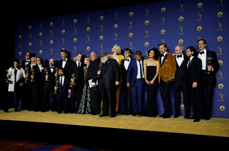 &copy; Reuters. FILE PHOTO: 70th Primetime Emmy Awards - Photo Room - Los Angeles, California, U.S.