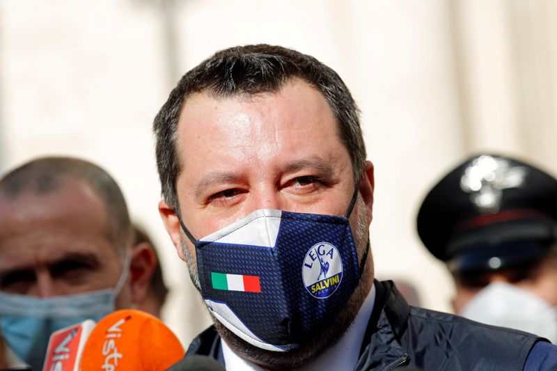 &copy; Reuters. Matteo Salvini