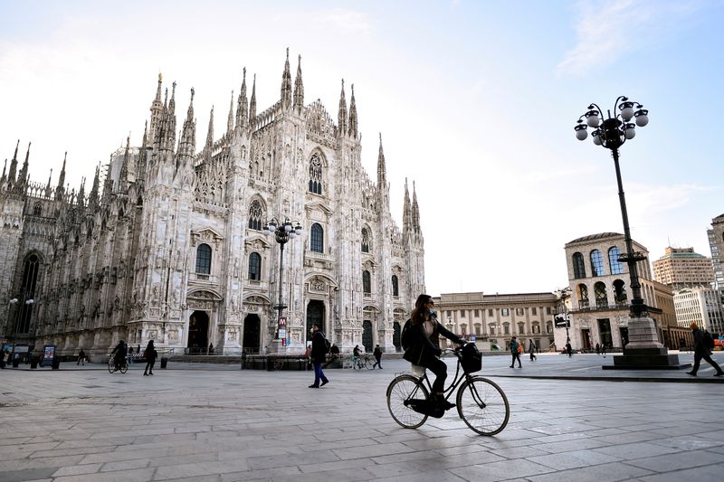 &copy; Reuters. ＩＭＦ、イタリア成長率予想を引き上げ　税制改革促す