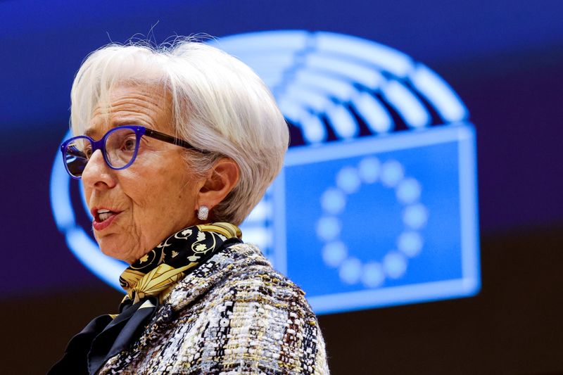 &copy; Reuters. Presidente do Banco Central Europeu, Christine Lagarde