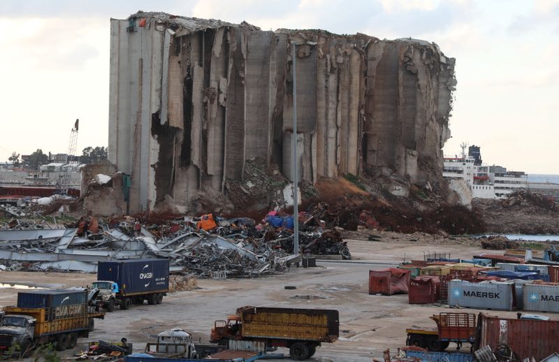 &copy; Reuters. حصري - مصدران: ألمانيا ستقترح خطة لإعادة بناء مرفأ بيروت &quot;بشروط&quot;