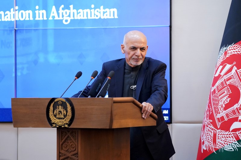 &copy; Reuters. وثيقة: الرئيس الأفغاني سيطرح خريطة طريق للسلام من ثلاث مراحل