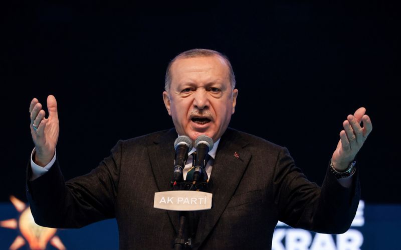 &copy; Reuters. أردوغان يقول إن بيان الأميرالات المتقاعدين يعني انقلابا ضمنيا