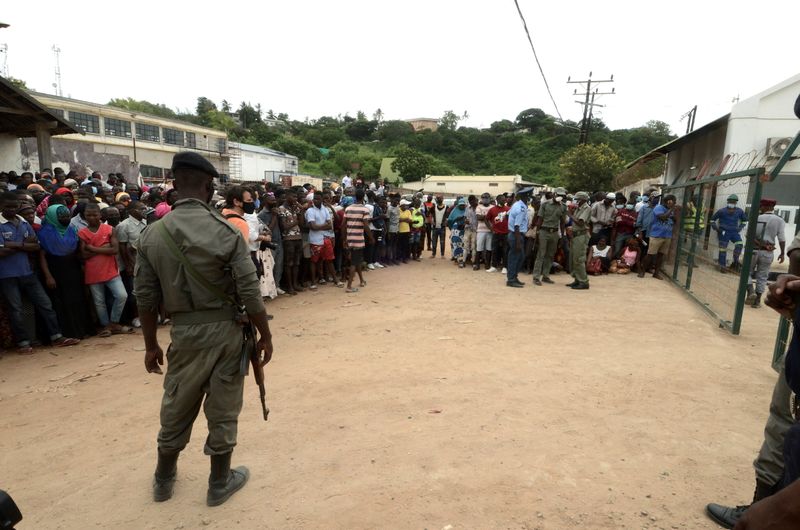 © Reuters. جيش موزامبيق: بلدة بالما شمال البلاد آمنة الآن بعد هجوم متمردين