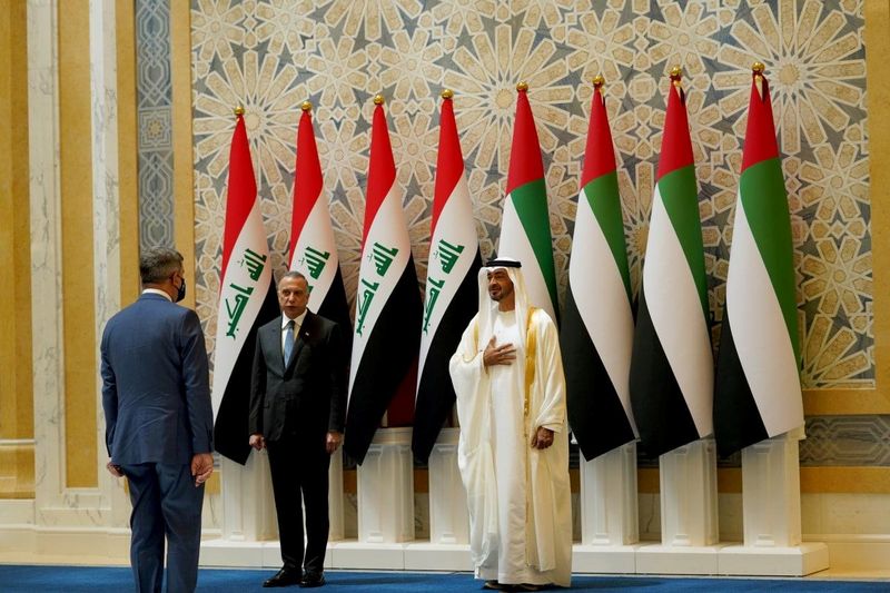 &copy; Reuters. رئيس وزراء العراق يتفق مع السعودية والإمارات على مشاريع استثمارية بقيمة تتجاوز 6 مليارات دولار